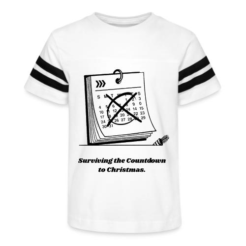 Countdown to Christmas T-Shirt - Kid's Football Tee
