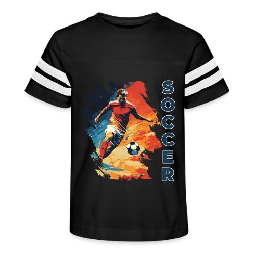 Soccer Action Pulse - Kid's Football Tee