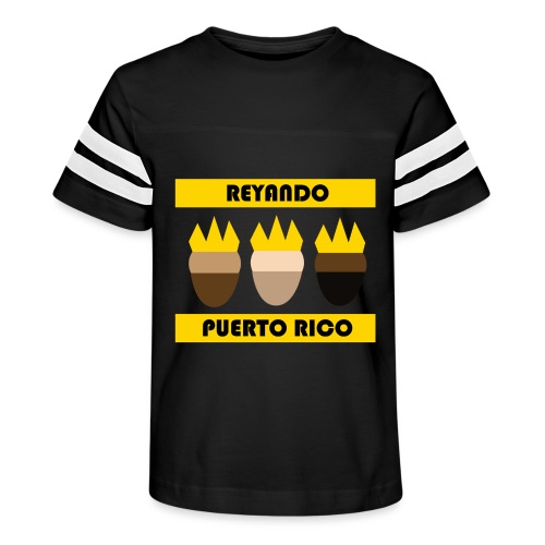 Reyando en Puerto Rico - Kid's Football Tee