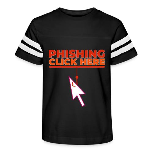 Phishing: Hooked by Deception - Kid's Football Tee