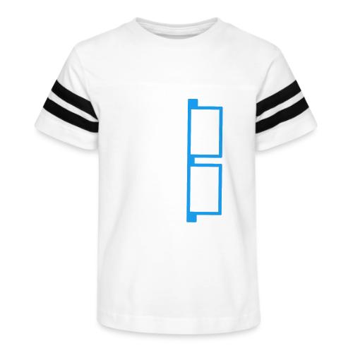 iamGEEK Retro Future - Kid's Football Tee