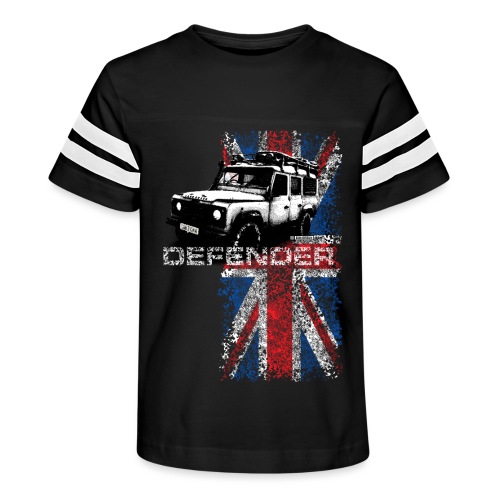 Land Rover Defender - AUTONAUT.com - Kid's Vintage Sports T-Shirt
