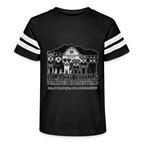 BH Bearded Homestead Logo Merch - Kid's Football Tee