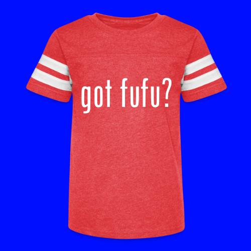 gotfufu-black - Kid's Football Tee