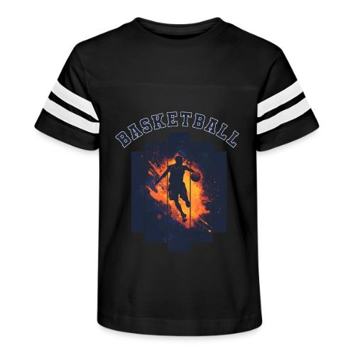Basketball Power - Kid's Football Tee