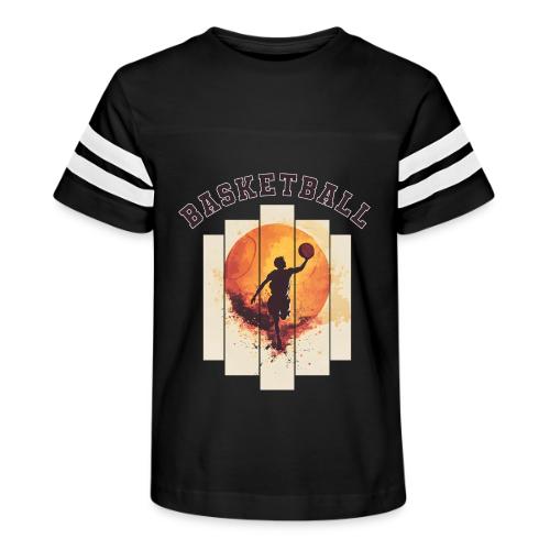 Basketball again and again - Kid's Football Tee