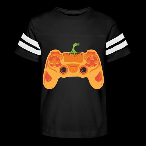 Pumpkin Spice Gaming Controller - Kid's Football Tee