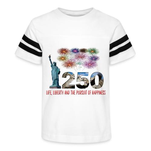 250 Years USA - Kid's Football Tee