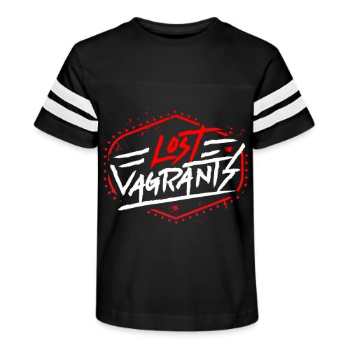 White Logo for Dark Colors - Kid's Football Tee