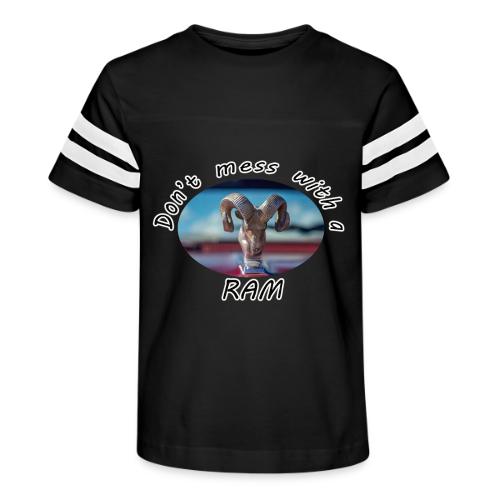 Don’t Mess with a RAM - Kid's Football Tee