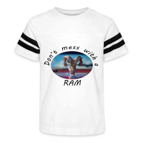 Don’t Mess with a RAM - Kid's Football Tee