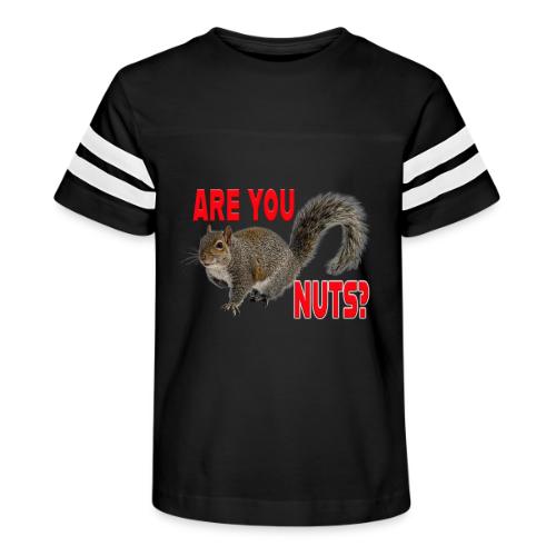 Are You Nuts? - Kid's Football Tee