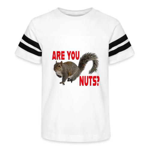 Are You Nuts? - Kid's Football Tee