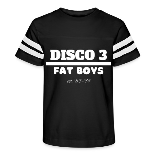 Disco 3/Fat Boys est. 83-84 - Kid's Vintage Sports T-Shirt