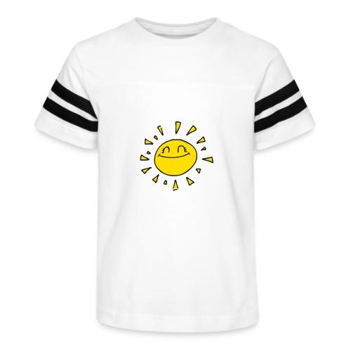 Write the Dawn (white text) - Kid's Football Tee
