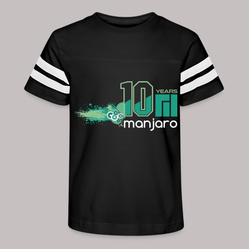 Manjaro 10 years splash v2 - Kid's Vintage Sports T-Shirt
