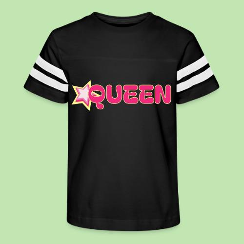 queen high resolution logo transparent 1 - Kid's Football Tee