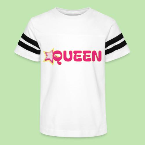 queen high resolution logo transparent 1 - Kid's Football Tee