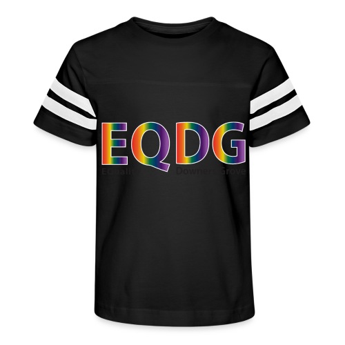 EQDG text - Kid's Vintage Sports T-Shirt