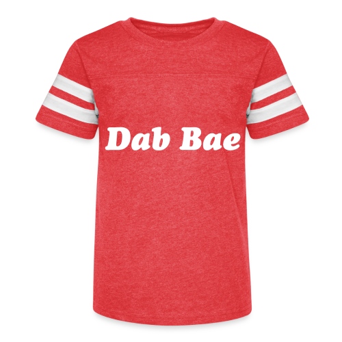Dab Bae - Kid's Football Tee