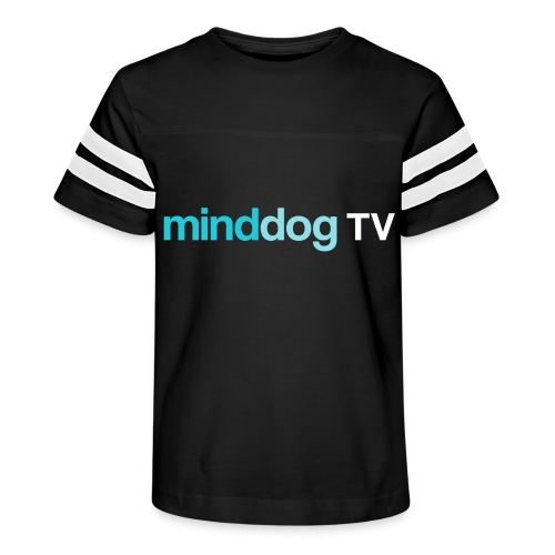 minddogTV logo simplistic - Kid's Vintage Sports T-Shirt