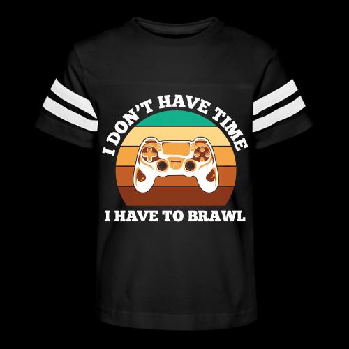 No Time, Have to Brawl! - Kid's Football Tee