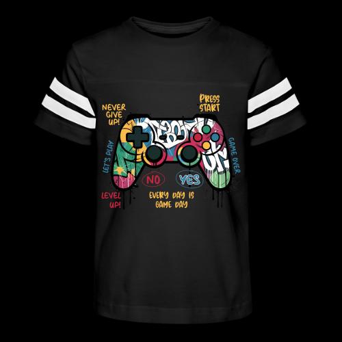 Game Day Graffiti Controller - Kid's Football Tee