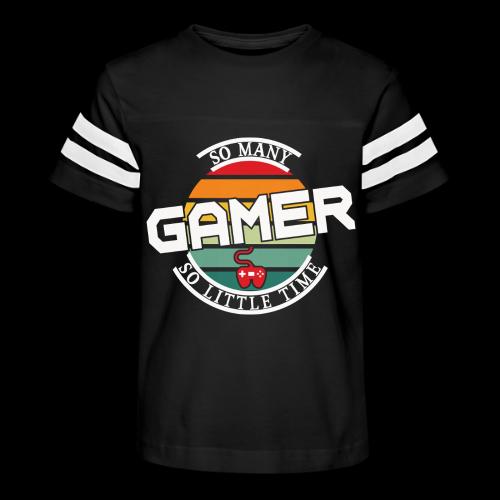 So Many Games, So Little Time - Kid's Football Tee