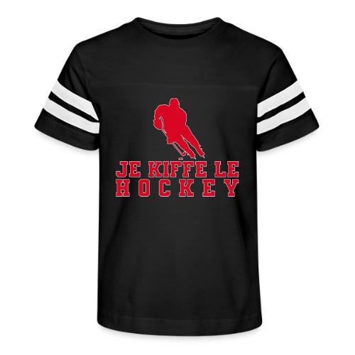 I love hockey - Kid's Football Tee