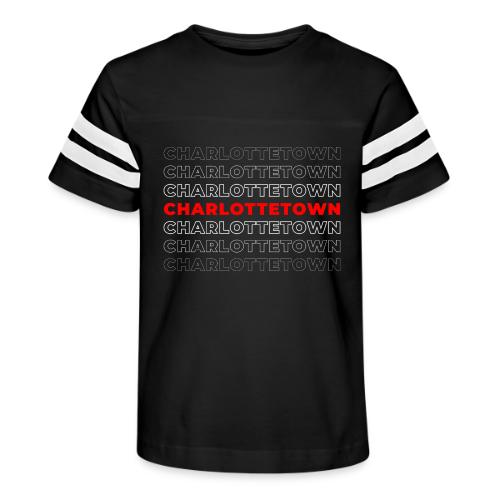 Charlottetown Character - Kid's Football Tee