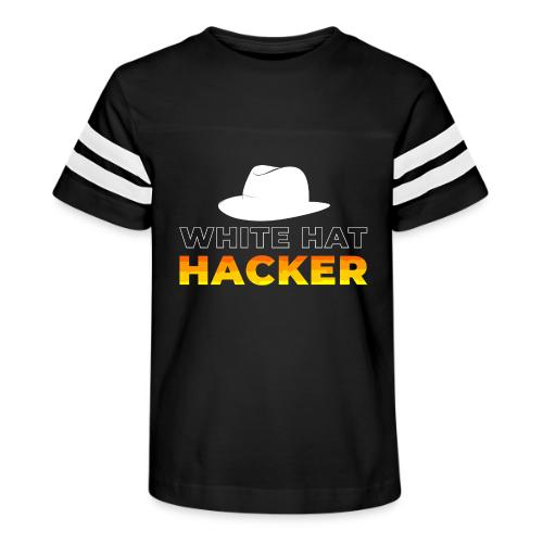 White Hat Hacker - Kid's Football Tee