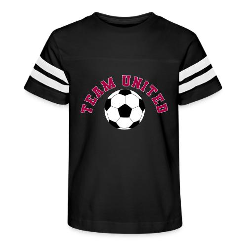 Team United Soccer Ball Sports Design - Kid's Football Tee