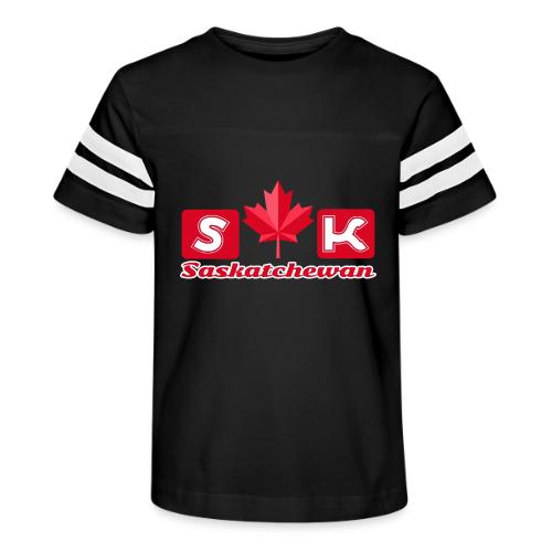 Saskatchewan, province of Canada - Kid's Football Tee