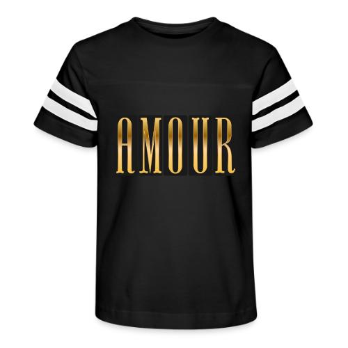 Golden Love - Kid's Football Tee