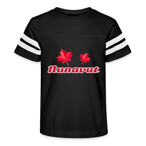 Nunavut - Kid's Football Tee