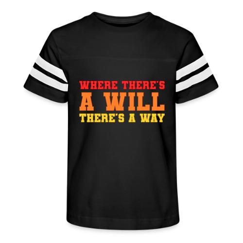 Willpower Wins - Kid's Football Tee
