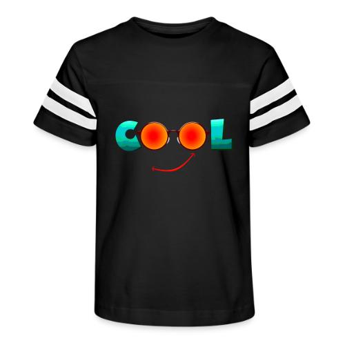 Stay Cool Chill Vibes Design - Kid's Football Tee