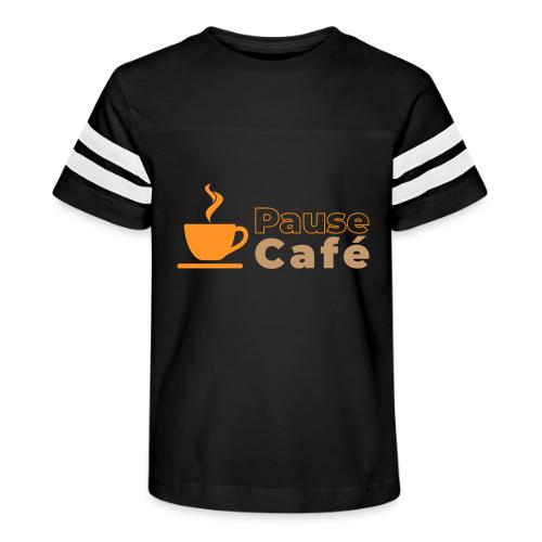 Coffee Break - Kid's Football Tee