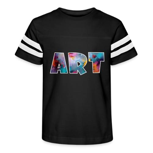 Art in Color - Kid's Football Tee