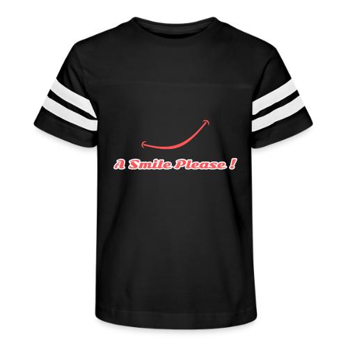 A Smile Please! - Kid's Football Tee