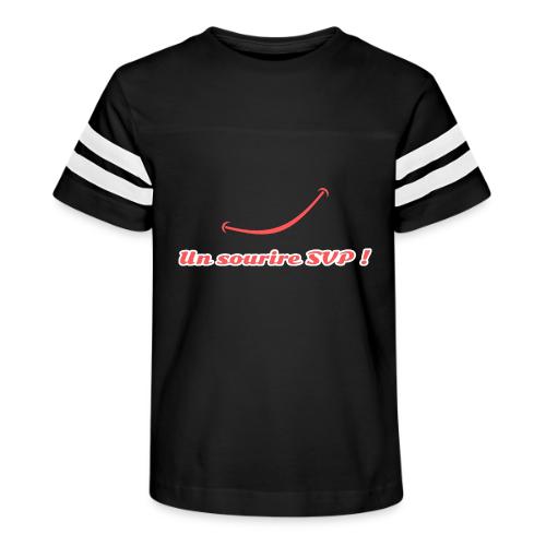 A smile, please! - Kid's Football Tee