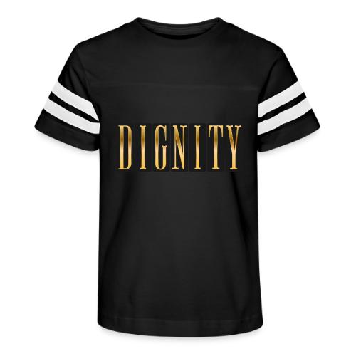 Golden Dignity - Kid's Football Tee