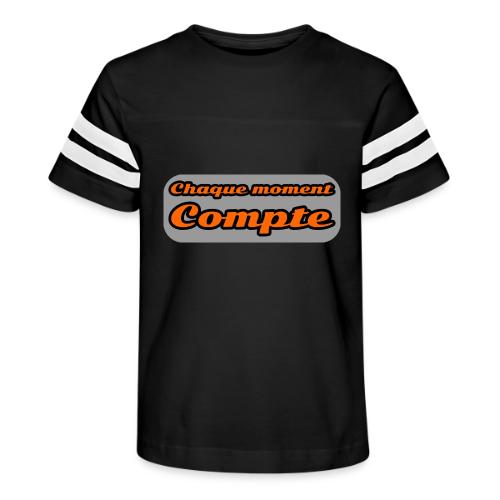 Every moment counts - Kid's Football Tee