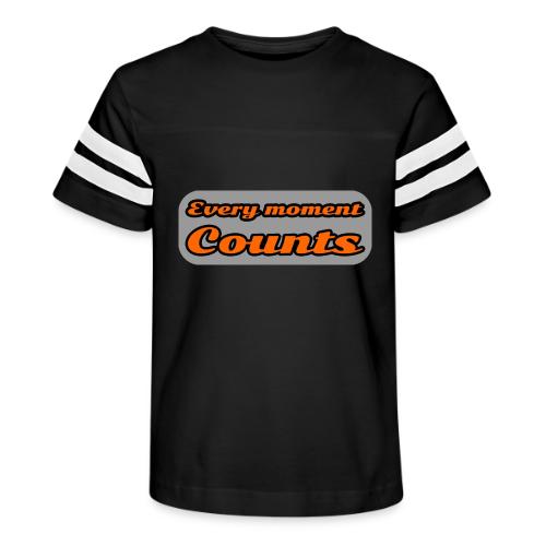 Every moment counts - Kid's Football Tee