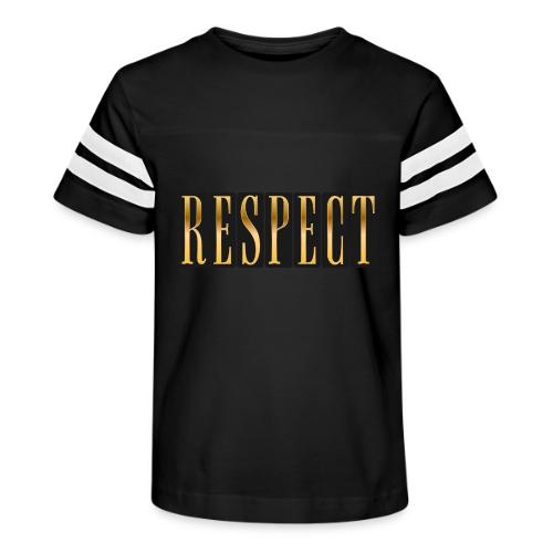 Golden Respect - Kid's Football Tee