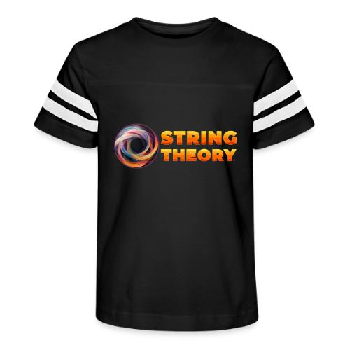 String Theory! - Kid's Football Tee
