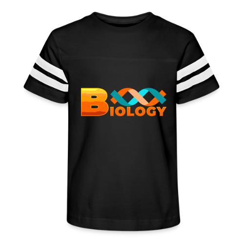 Biology: Life Unfolded - Kid's Football Tee