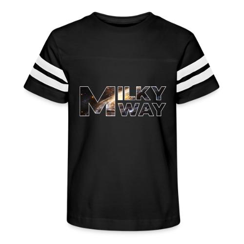 Milky Way Magic - Kid's Football Tee