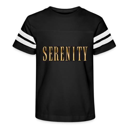 Serenity in Gold - Kid's Football Tee