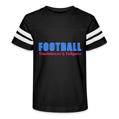 Football Touchdowns & Tailgates Design - Kid's Football Tee